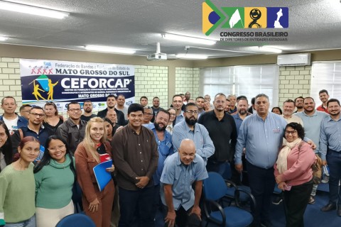 Congresso Nacional de Maestros, Coreógrafos e Gestores de Bandas e Fanfarras reúne representantes de mais de 20 estados em Mato Grosso do Sul