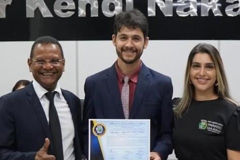 Maestro Vitor Veloso da Costa recebe homenagem em Paraíso das Águas, por trajetória vitoriosa na música